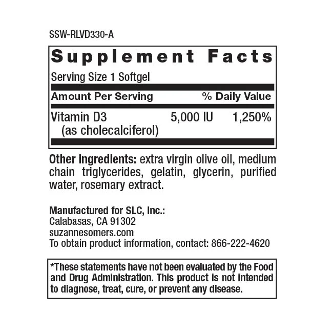 Vitamin D3 5,000 IU - Image 3